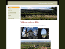 Tablet Screenshot of ferienwohnungweinrebe.de